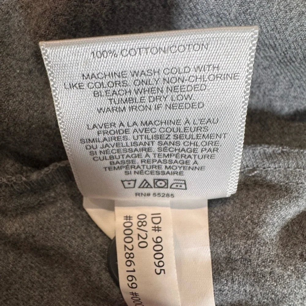 Express gray zip